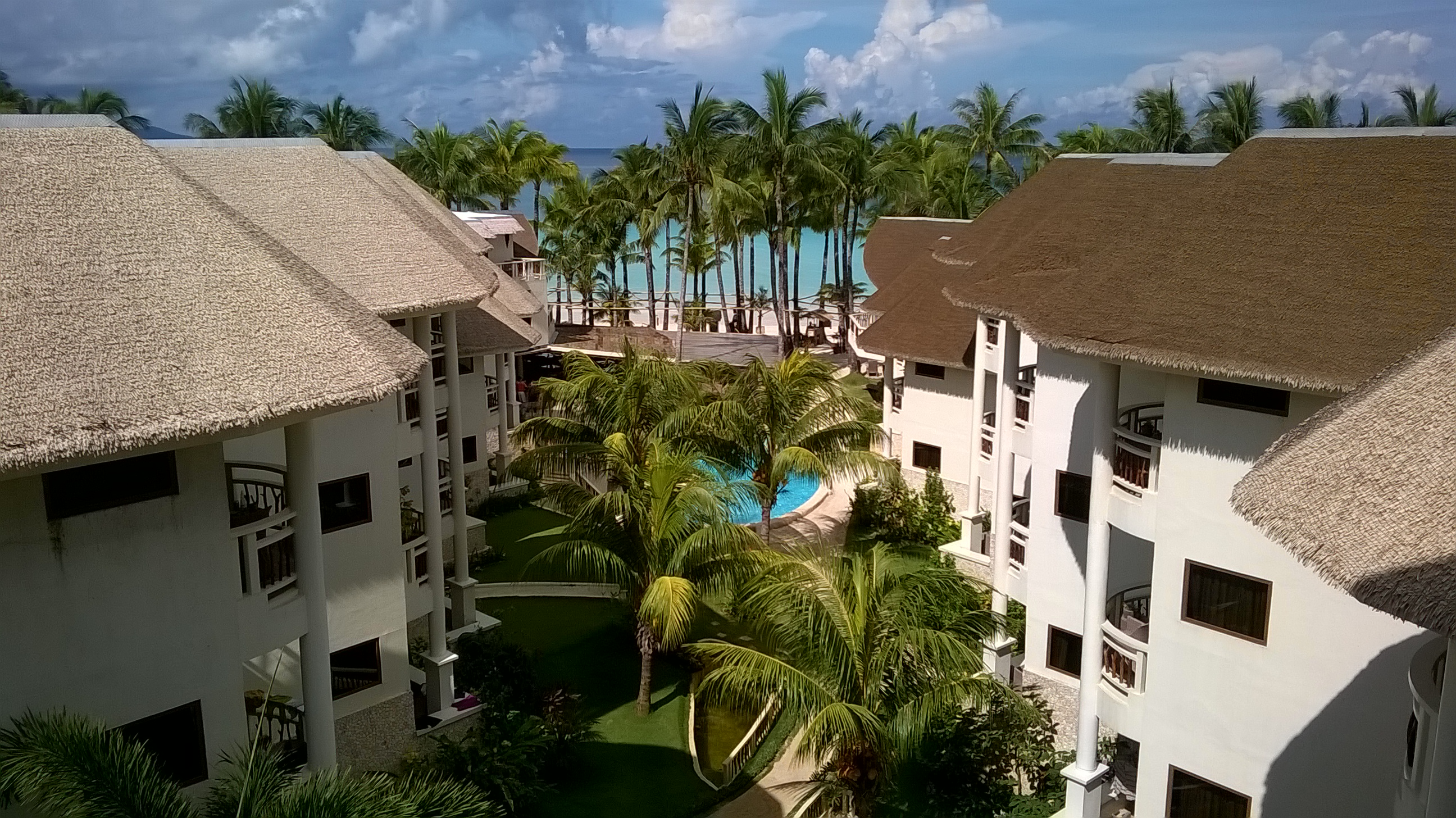 View from 4th fl Ambassador in Paradise Boracay deluxe accommodation