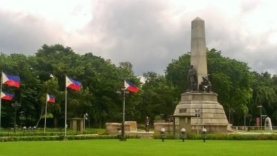 Rizal Park to commemorate the national hero Jose Rizal