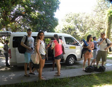 Tourist transport with driver in Manila
