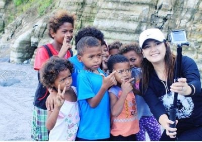 Mt Pinatubo Trek with Aeta kids, courtesy Terraine Tuico