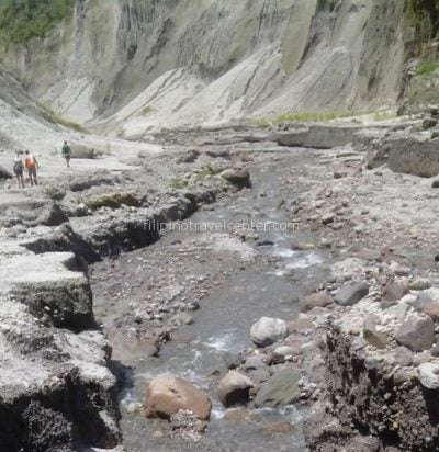 Mt Pinatubo streams and lahar formations