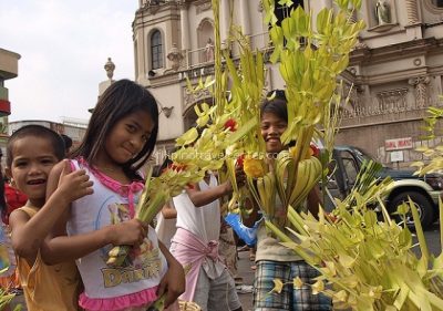 Quiapo Church Easter preparations