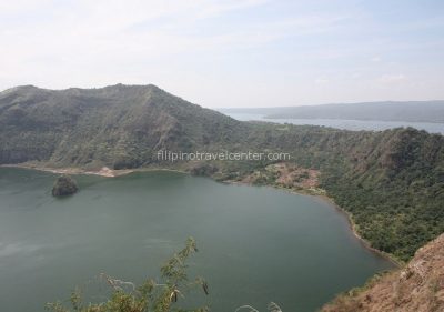 Inner crater Taal Volcano, Tagaytay, Philippines