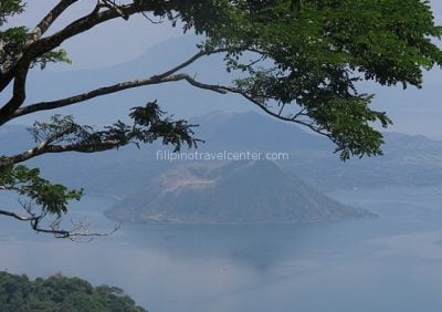 Tagaytay Ridge view of Taal volcano