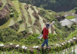 viewpoint Rice Terraces North Luzon Philippines