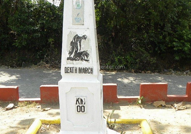 zero km marker death marker bagac