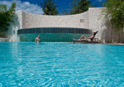 Allegro pool Maribago Blue water Cebu island Philippines