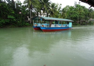 Loboc River , Bohol Island, Visayas Philippines, floating restaurant