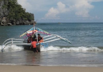 Sabang beach to Underground River