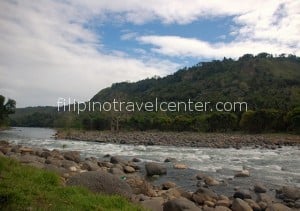 Cagayan River towards end of season with low waterlevels