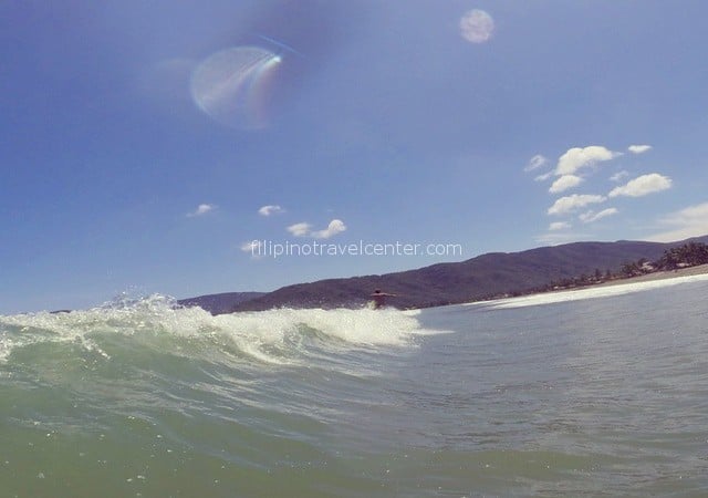 Surfing in Baler