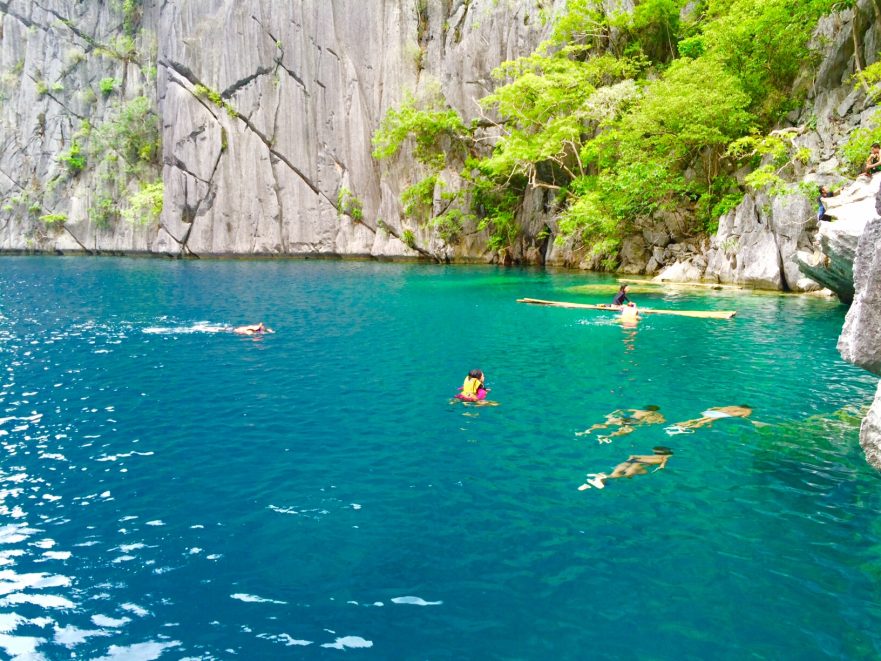 Cayangan lake Coron Busuanga Palawan