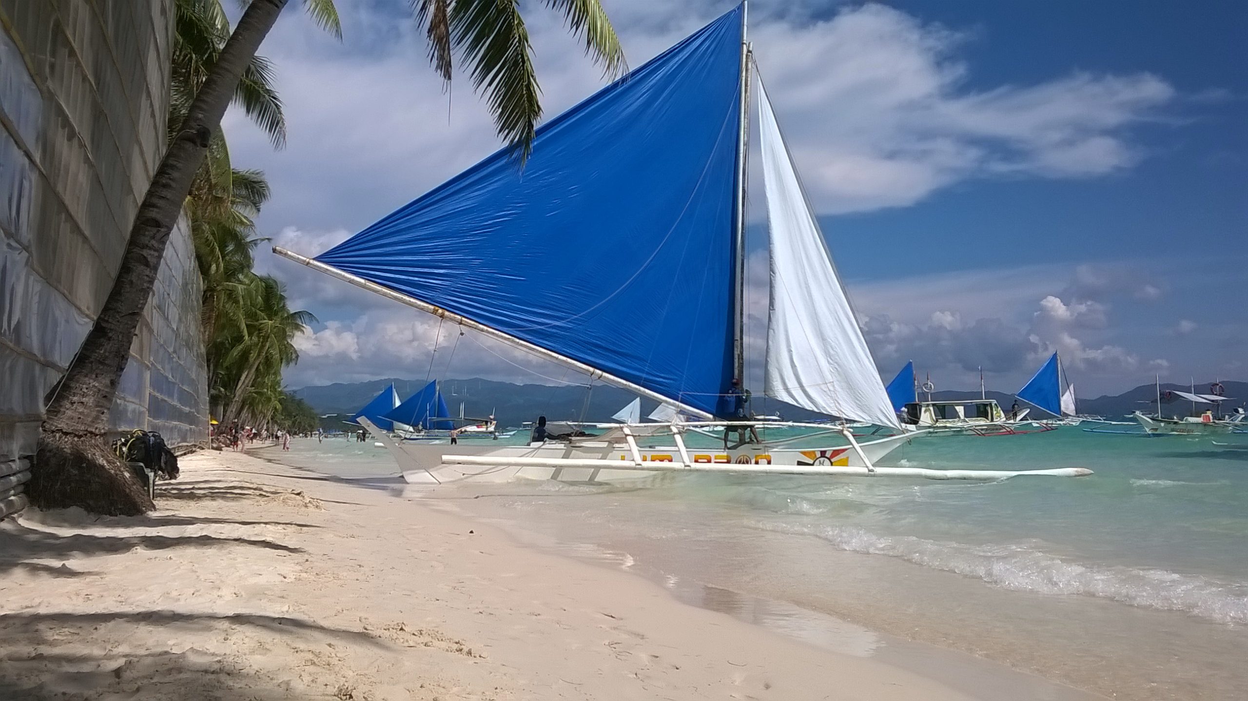 sailboat in philippines