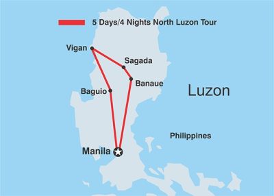 5D4N North Luzon Tour w vigan
