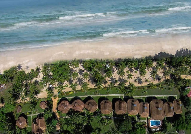 Daluyon Resorts Palawan Beach Aerial view