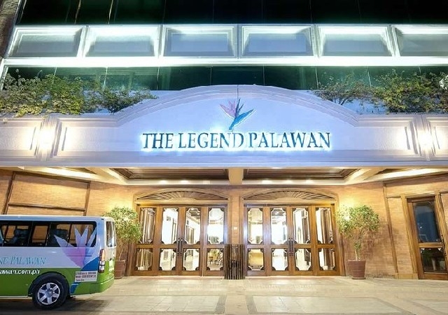 Legend Hotel Palawan Entrance