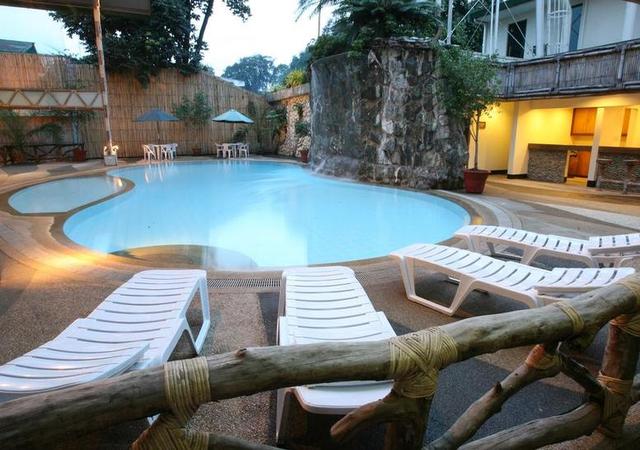 Legend Hotel Palawan Pool Bench