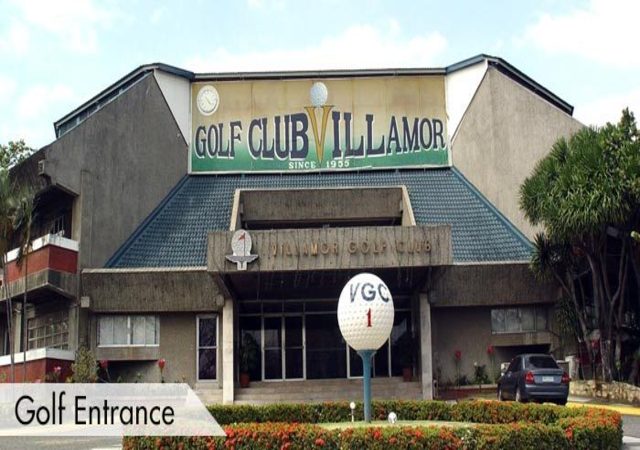 Villamor Golf Entrance