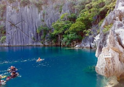 Baraccuda Lake Coron Palawan Philippines