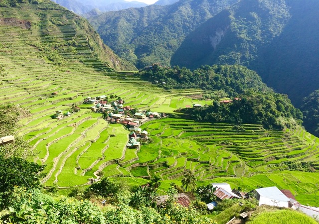 Bangaan Rice Terraces taken from the Photostop