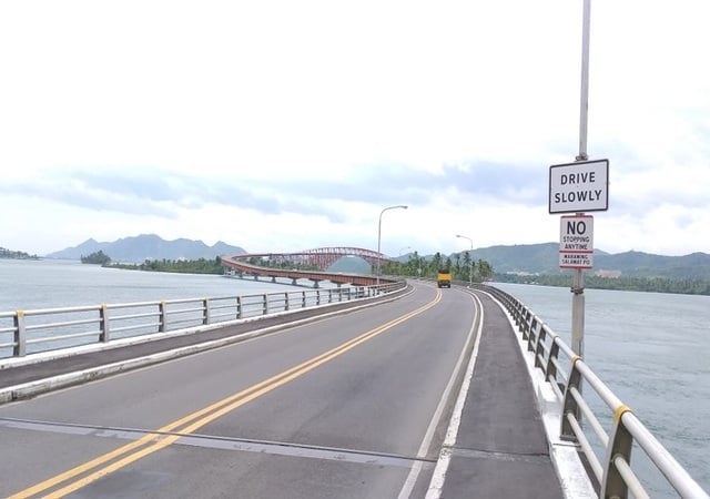 San Juanico Bridge Connecting Samar Leyte